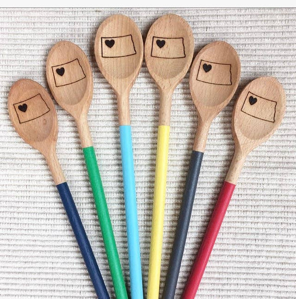 Embellish by Sandra - State Wooden Spoons