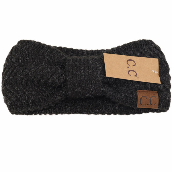 C.C Beanie - Chevron Knit Knot Head Wrap HW9000