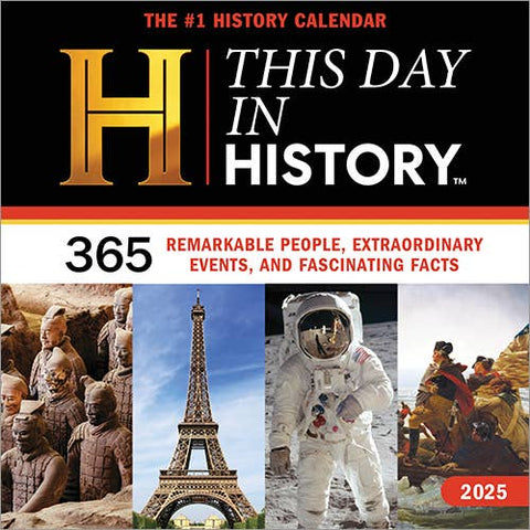Sourcebooks - 2025 History Channel This Day in History Wall Calendar