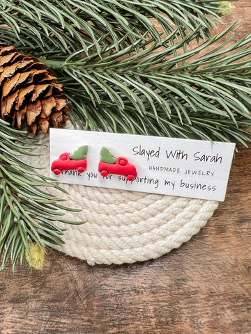 Slayed With Sarah - Christmas Tree Trucks