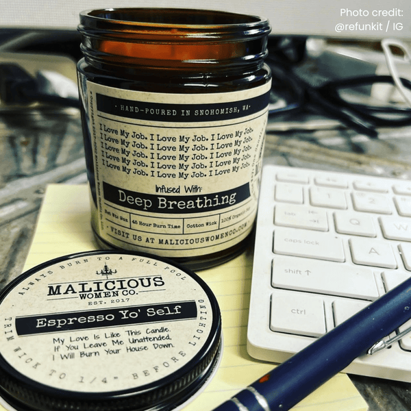 I Love My Job 9oz Work Candle