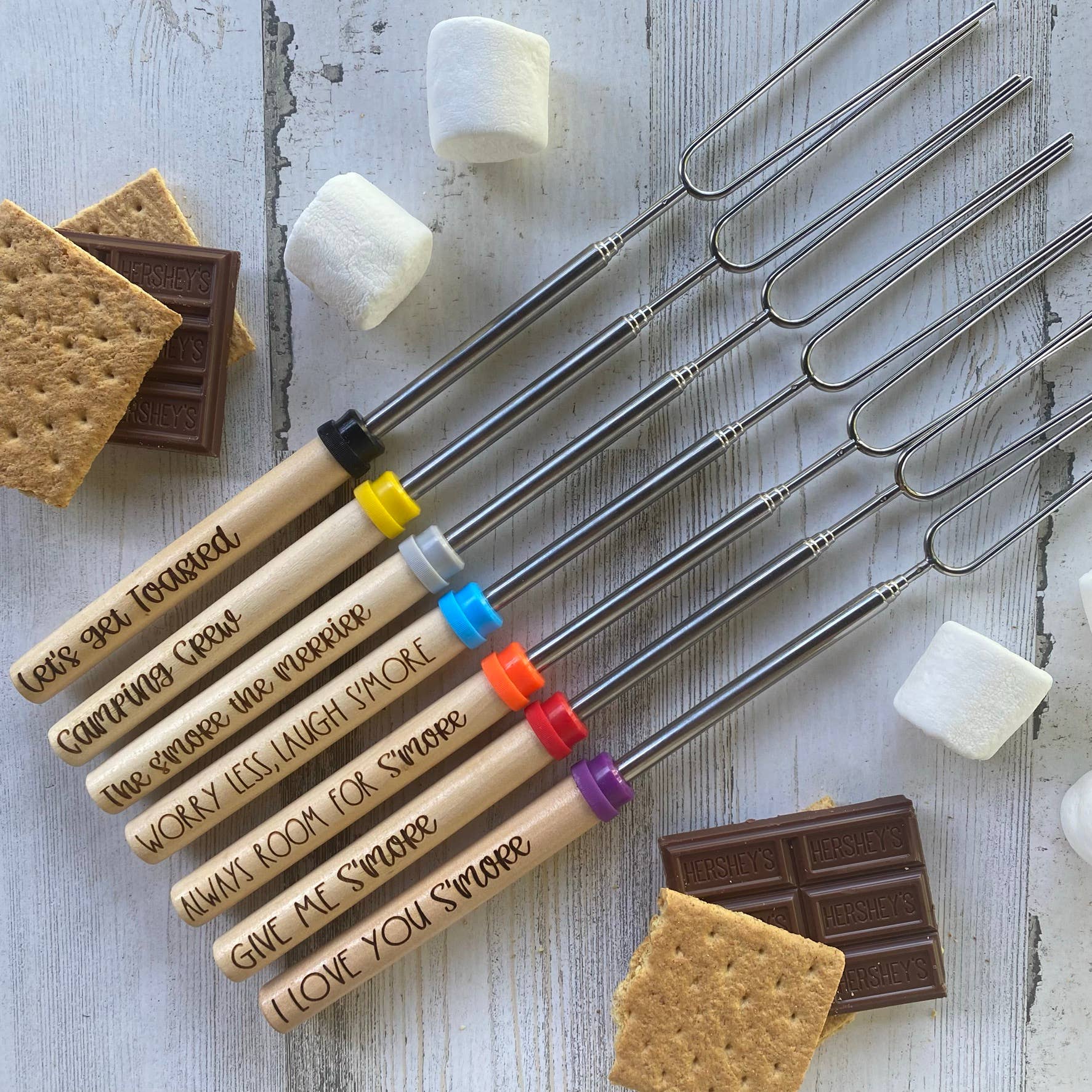 Infinity Cuts & Creations - Campfire Sticks: Mixed Colors / Mixed Fonts