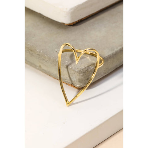 Anarchy Street - Heart Cut Out Ring