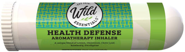 Wild Essentials - Aromatherapy Inhalers HEALTH DEFENSE (IMMUNE / 4 THIEVES)
