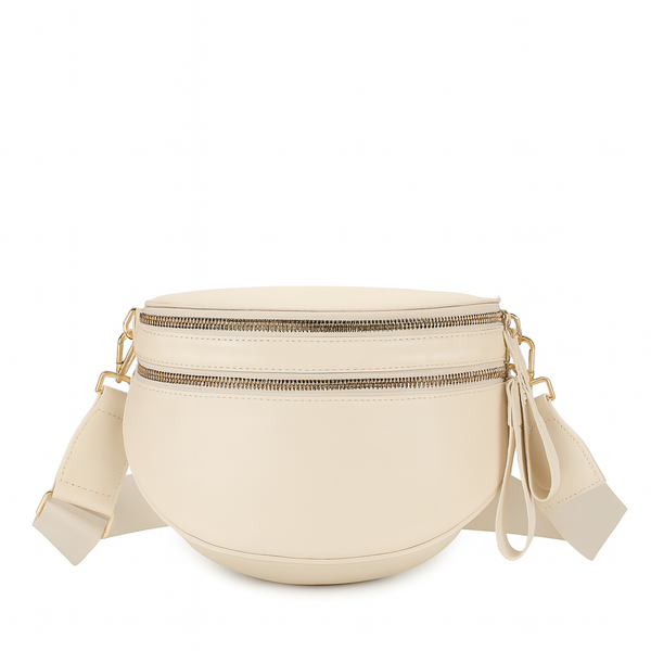 Paulina Nylon Waterproof Multi-Compartment 10" Crossbody Bag