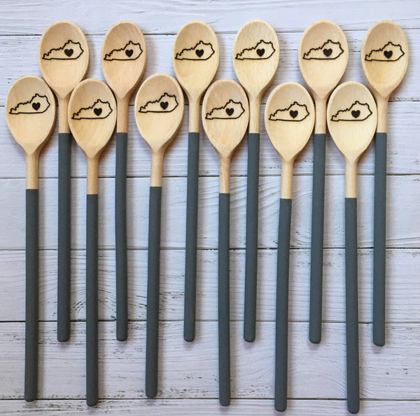 Embellish by Sandra - State Wooden Spoons