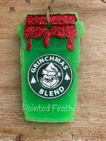Painted Feather Scents - Christmas Drip Cup