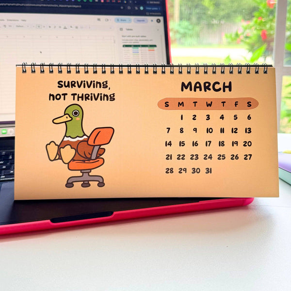 Corporate Snark - 2027 Live, Laugh, Crash Out Calendar