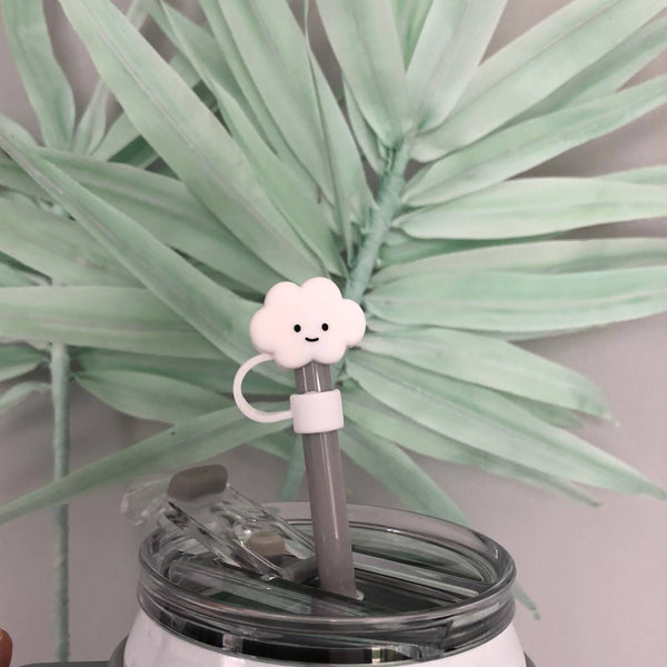iconic mi - Straw Cover Cloud: Baby blue