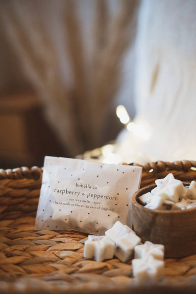 Bobella Co. - Raspberry & Peppercorn Soy Wax Melts