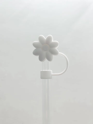 Harris Girls & Co. - Straw Cover 10MM "White Flower"