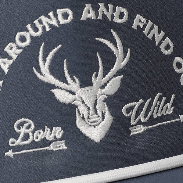 Fashion City - Buck Around And Find Out Embroidered Premium Trucker Hat