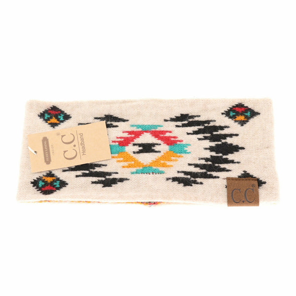 C.C Beanie - Aztec Patterned Women's Fashion Headband