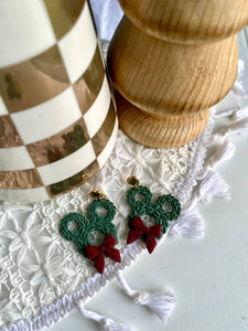 Terra Made - Mickey wreath earrings