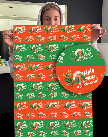 OffensiveDelightful - HOLY CRAP MITTENS! GiftWrap roll of 3