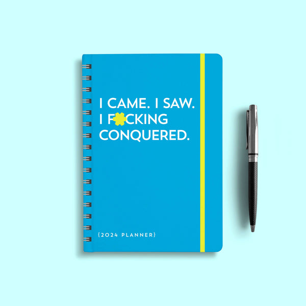 Sourcebooks - 2024 I Came. I Saw. I F*cking Conquered. Planner