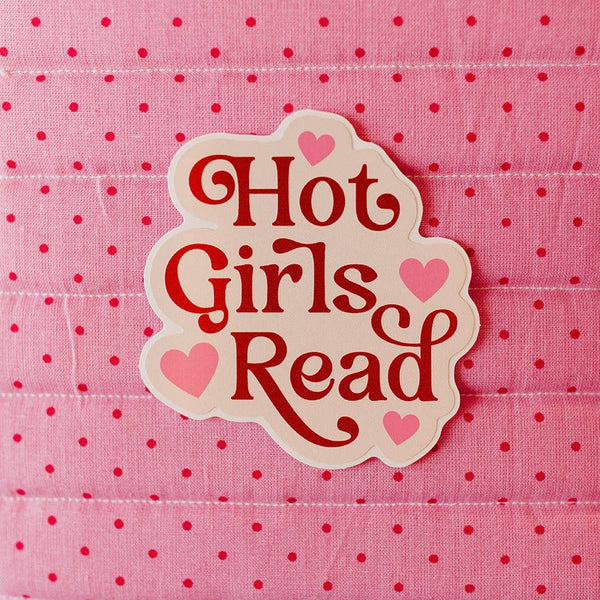 Vinyl Decal Hot Girls Read