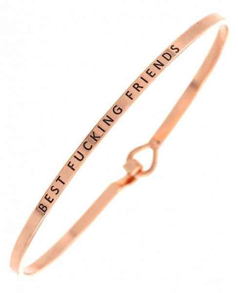 0011 PREMIERE - FR2076 BEST FUCKING FRIENDS_3mm Message Bangle