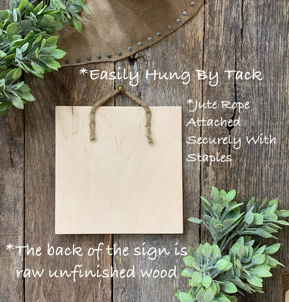 North Fork Mercantile - F-CAW-F, Funny Sign, Sarcastic Sign, Friend Gift