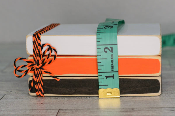Ruaille Buaille Co - October home decor | Mini book stacks for Halloween - Hocus