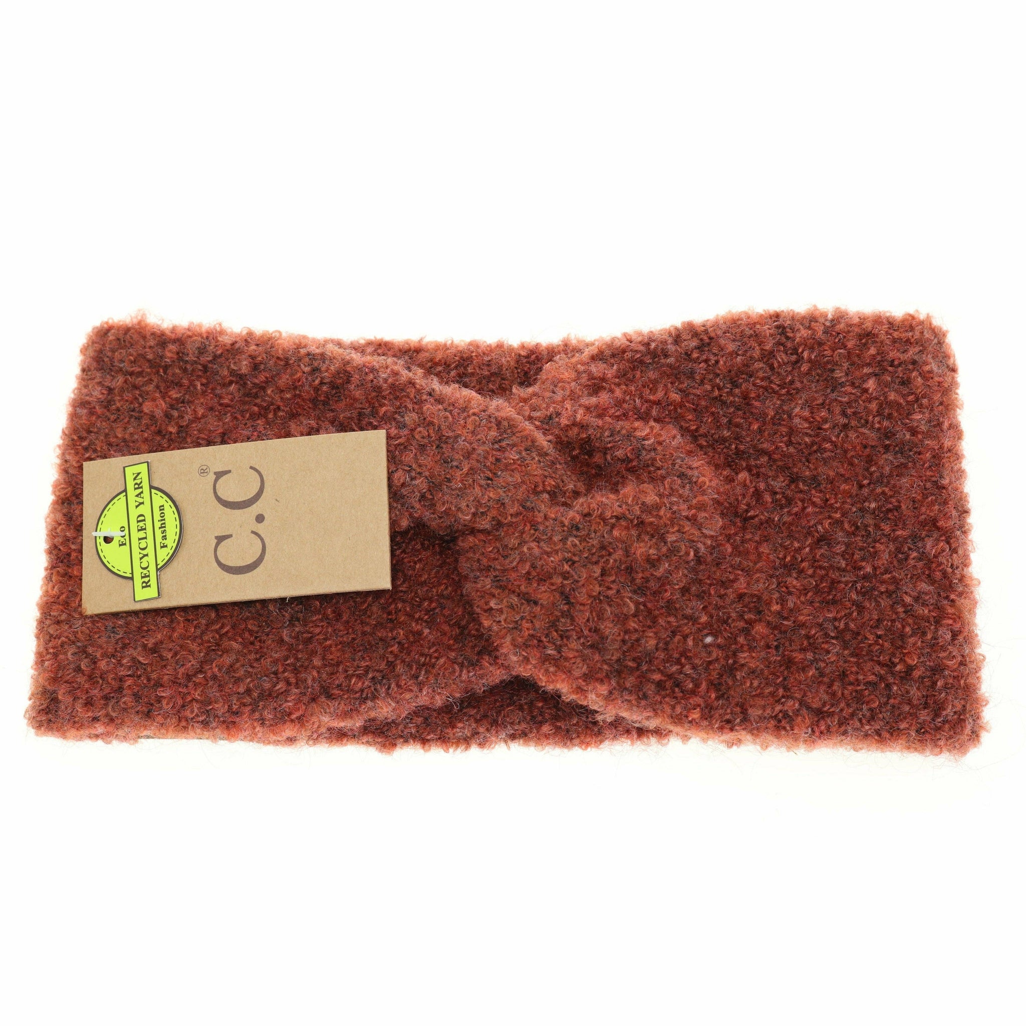 C.C Beanie - Eco-Friendly Shearling Yarn Twisted Women's Fashion Headband