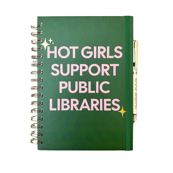 FUN CLUB - Hot Girls Support Public Libraries Journal (funny, gifts)