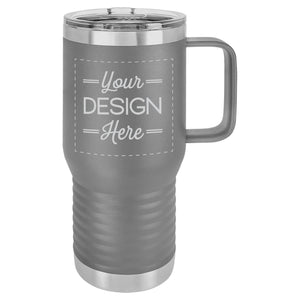Susquehanna Glass Company - Custom Artwork Insulated Travel Mug & Lid, 20 oz