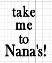 Dorothy’s Reason - Take Me to Nana's Baby Socks | Gifts for Grandma | New gma