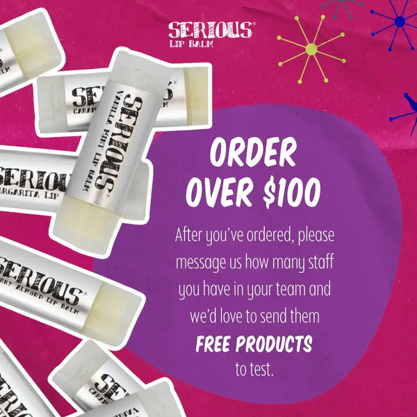 Serious Lip Balm - BIG Natural Lip Balms | Pumpkin Spice | Halloween Lip Balm