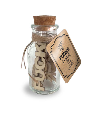 Little Genie Productions - Jar of Fucks I have to Give
