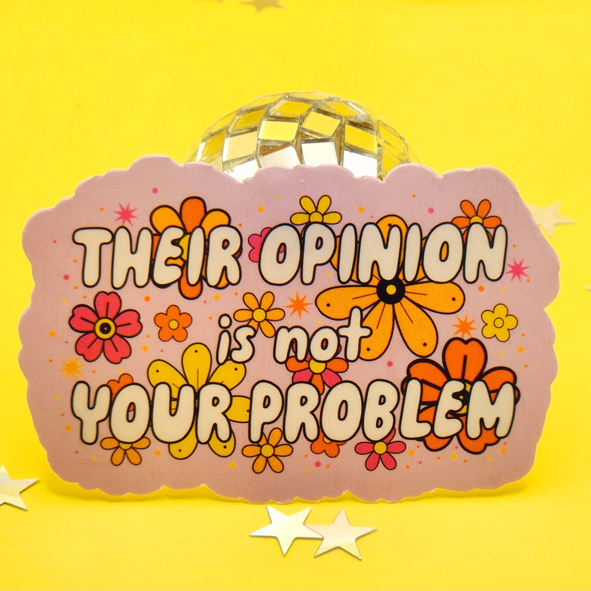Luxe Trauma - Their opinion is not your problem sticker
