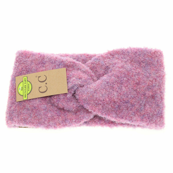 C.C Beanie - Eco-Friendly Shearling Yarn Twisted Women's Fashion Headband