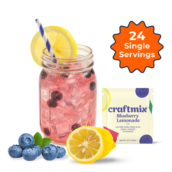 Craftmix - Blueberry Lemonade & Cocktail Mixer - Single / Caddy Refill