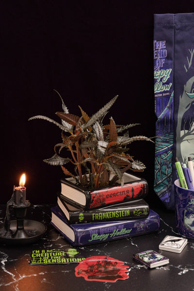 Steel Mill and Co. - Stacked Book Planter, Sleepy Hollow