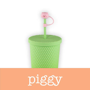 iconic mi - Straw Covers - Cute Animals | Piggy