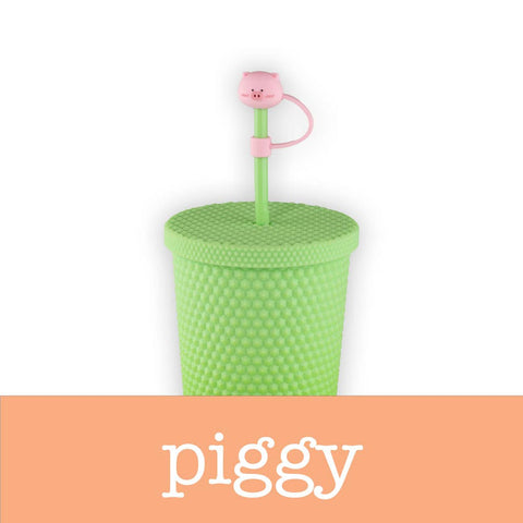 iconic mi - Straw Covers - Cute Animals | Piggy