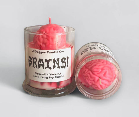 J Dagger Candle Co. - Zombie Themed Halloween Soy Candles: 8oz.
