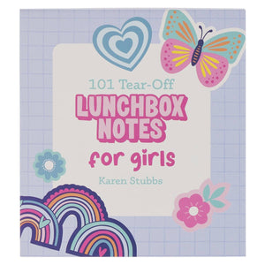 Christian Art Gifts - 101 Lunchbox notes for Girls Purple