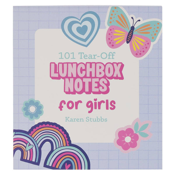 Christian Art Gifts - 101 Lunchbox notes for Girls Purple
