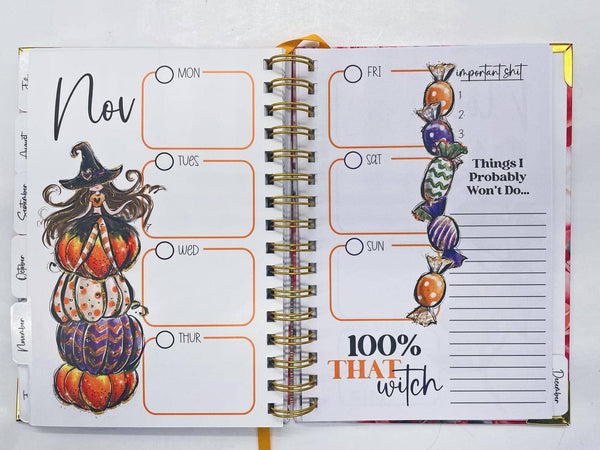 DIYxe - Get Shit Done | Undated Planner | Sweary | Stationary