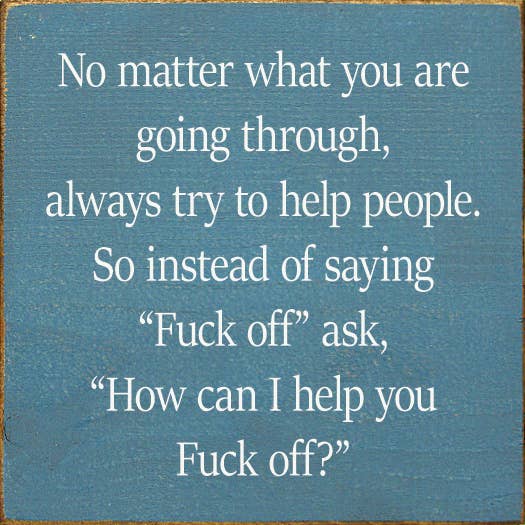 SAWDUST CITY - No Matter What You Are Going Through, Always Try to Help...: Old Black