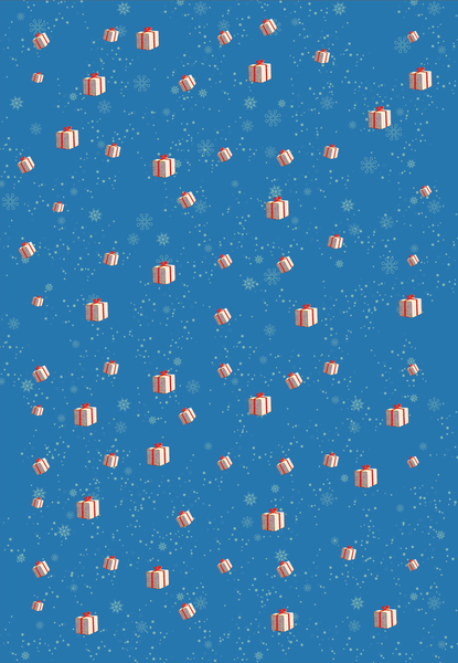 OffensiveDelightful - BULLSHIT SANTA GiftWrap roll of 3
