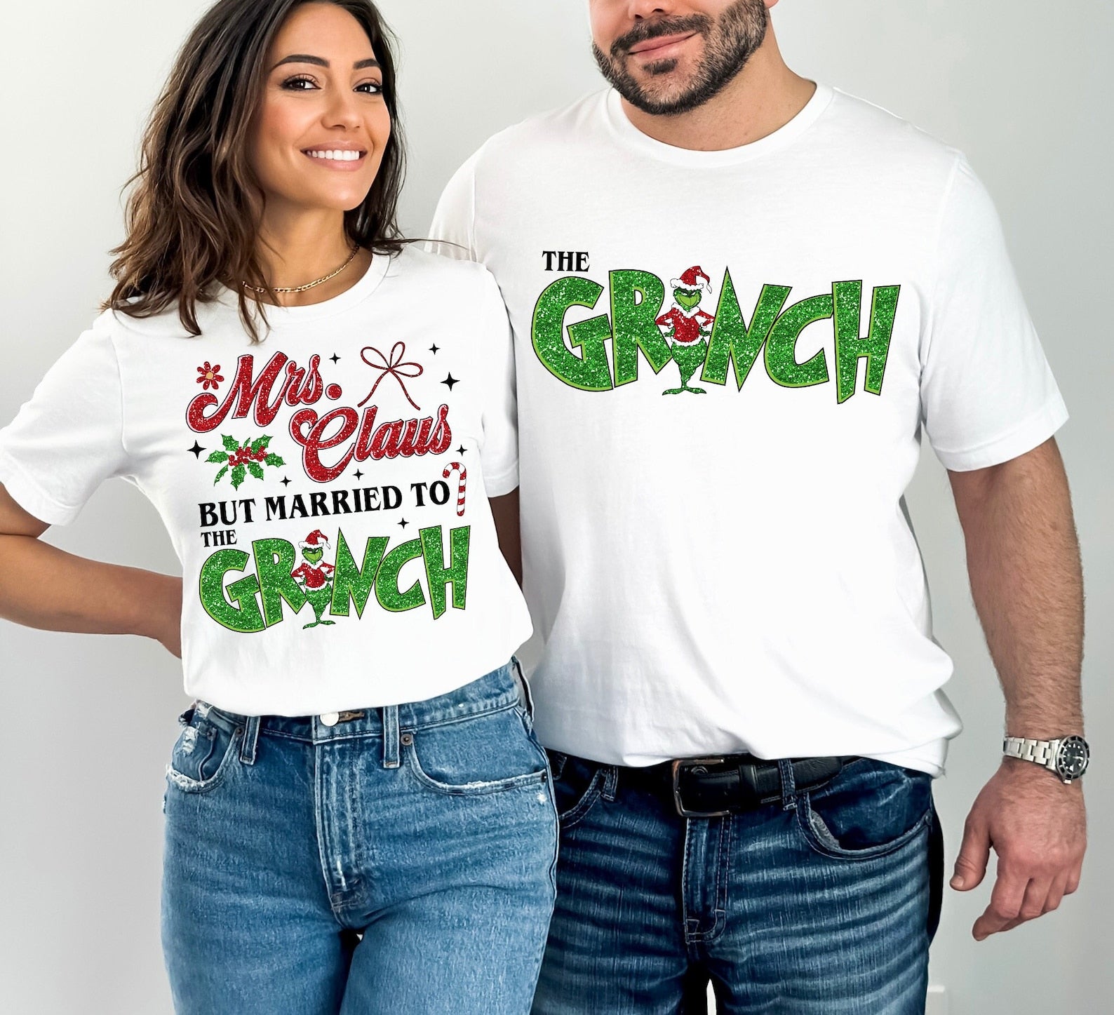 GLITTER - MRS. CLAUS BUT MARRIED TO THE GRINCH