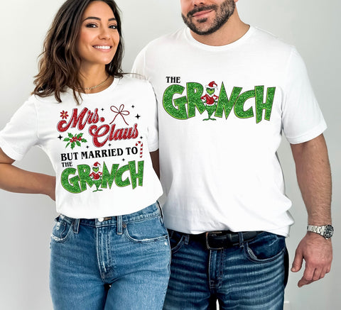 GLITTER - MRS. CLAUS BUT MARRIED TO THE GRINCH