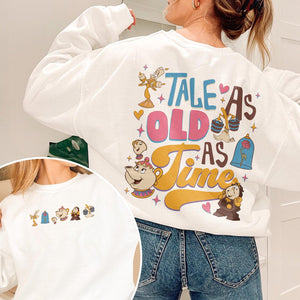 TALE AS OLD AS TIME - FRONT AND BACK APP