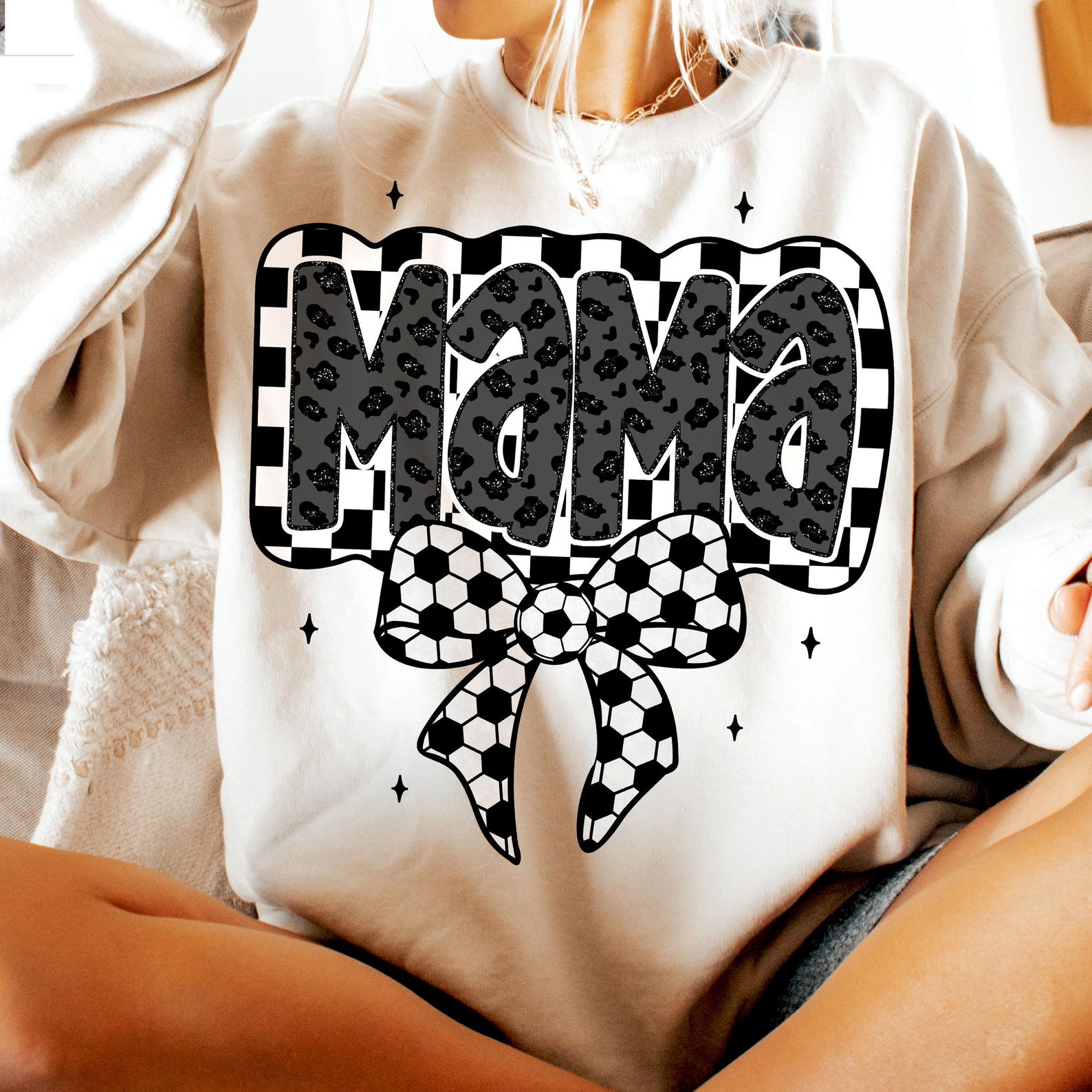 MAMA SOCCER PRINT