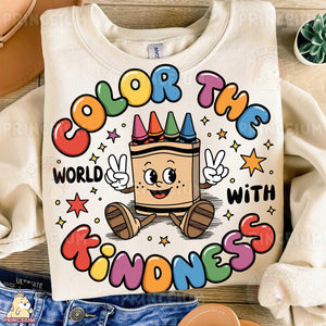 COLOR THE WORLD WITH KINDNESS