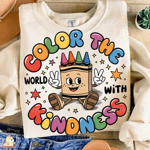 COLOR THE WORLD WITH KINDNESS