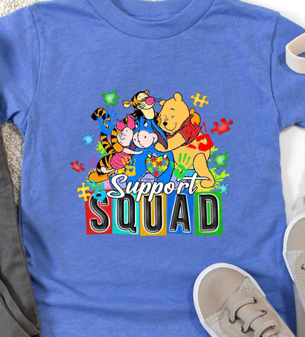 SUPPORT SQUAD - POOH BEAR AUTISM