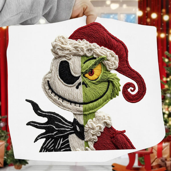 GRINCH JACK SKELLINGTON FAUX YARN